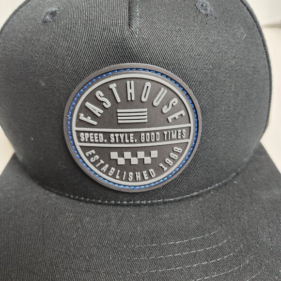 Fasthouse Warped Hat Speed Style Good Times Established 1968 One Size Snapback - Picture 2 of 11